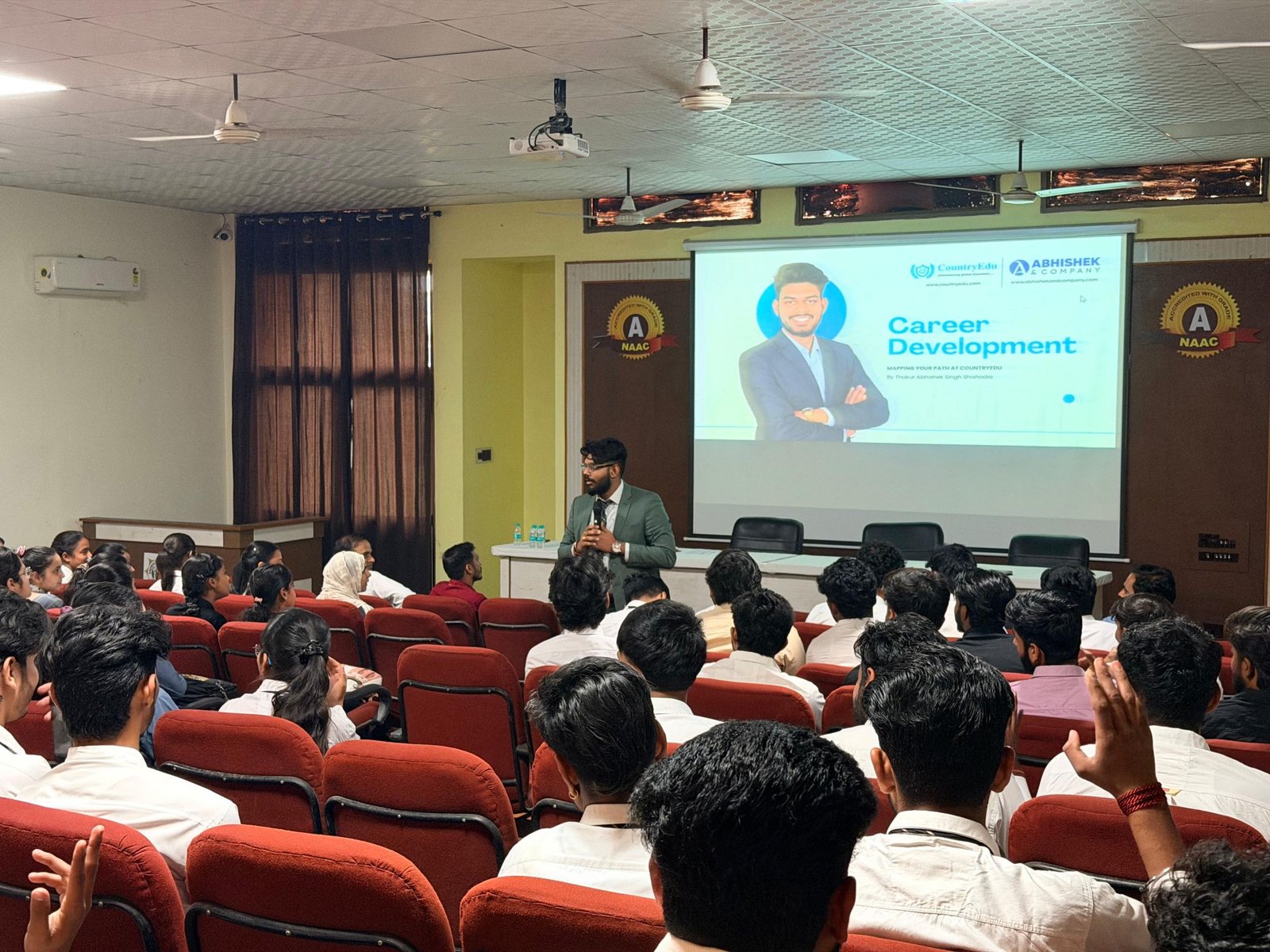 Career Development Session at Shobhit University